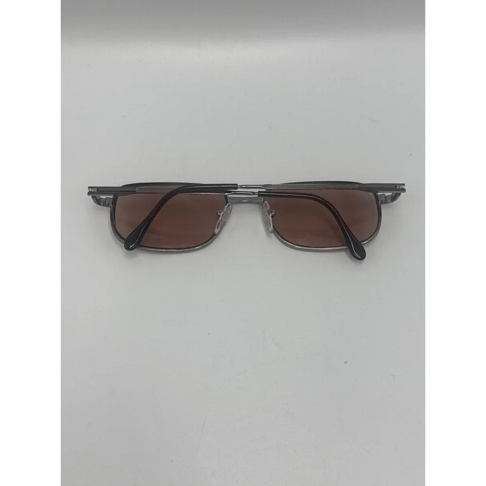 Sferoflex 2086 273‎ Metal Rectangle Sunglasses Gunmetal Frame 56-17-140